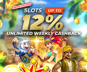 Slots Unlimited Weekly Cashback up to 12%