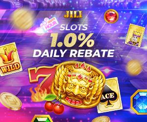 JILI Slots 1.0% Happy Hour Daily Rebate