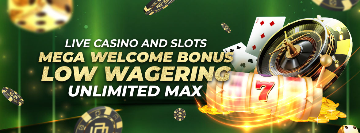 Live Casino and Slots 12% First Deposit Bonus