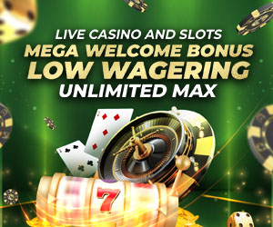 Live Casino and Slots 12% First Deposit Bonus