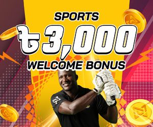 50% Sports Welcome Bonus Up To 3,000 BDT 