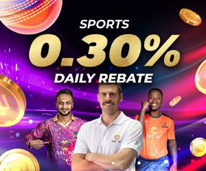 Sports 0.3% Daily Rebate up to 30,000 BDT